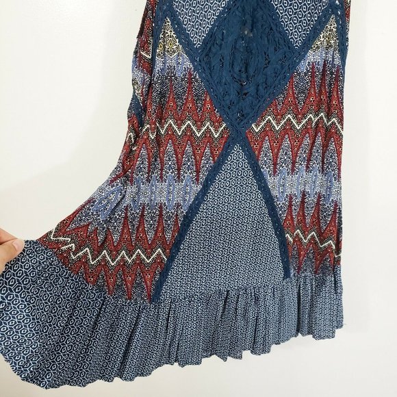 Umgee Bohemian Swim Cover Up Dress - Picture 3 of 4